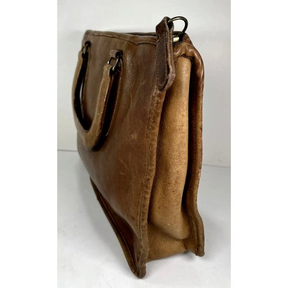 Coach Bonnie Cashin Small Satchel Briefcase Bag -Original Paperwork -Distressed - Picture 7 of 12